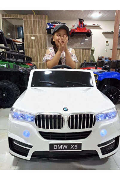 My modern game BMW 12V electric children's car – two seats with sounds and ch...
