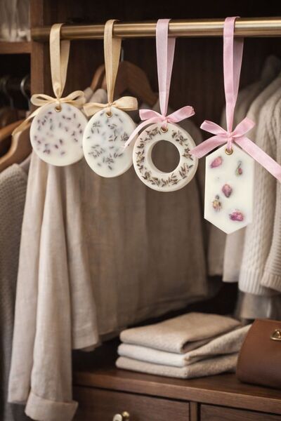 OEM Set of 2 Air fresheners for closet or room made of natural, handmade, sce...