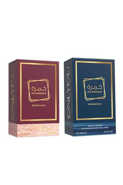ONLYOU Σετ 2 αρωμάτων Khamrah Dukhana & Khamrah Zanqama, Unisex 100 ml