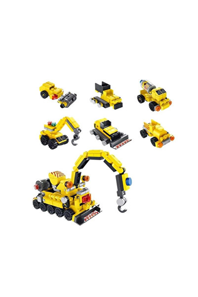 MericLine P605002 6 in 1 Yellow Egg Model 45 Piece Block Toy