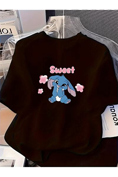 yombaa قميص شيرين تافسان دي منقوش للنساء برقبة دائرية وأكمام قصيرة، قميص كاجو...