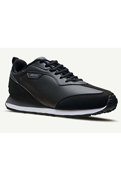 Lescon Motiva 2 Erkek Walking Sneaker Ayakkabı - Siyah - ST03038-Siyah-42