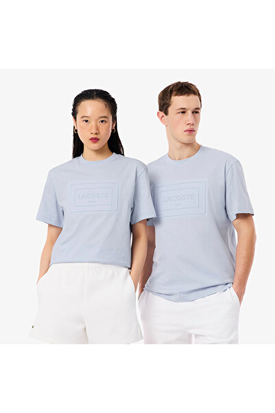 Lacoste تيشيرت قطن مطرّز - TH0794-00-J2G