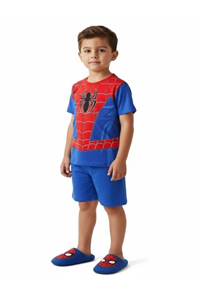 Bidani - -Boys Night Pajama Set – Short Sleeve Cotton Blend Sleepwear, Blue, ...