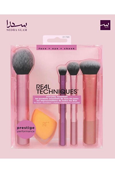 sedra glam مجموعة فرش مكياج أساسية للاستخدام اليومي R.t-1786