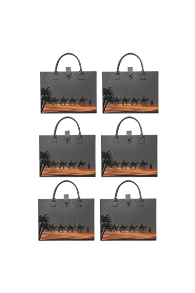 mawfoor Eid al-Fitr favors: Coffee and tea baskets, 40*30 cm, Najdi style, 6 ...