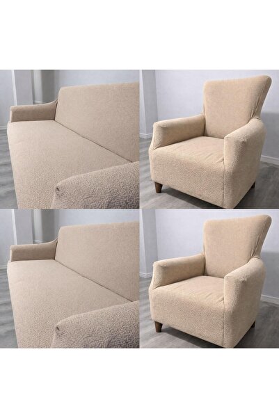 ABEX High Quality Sofa Cover Set |   3311 |   Bohemian Fabric Elastic Sofa Co...