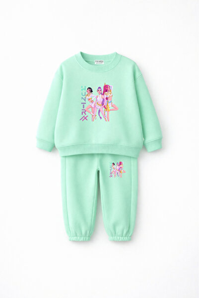 fasardi بدلة رياضية للفتيات من KPOP Demon Hunters Huntrix Rumi Mira Zoey مطبو...