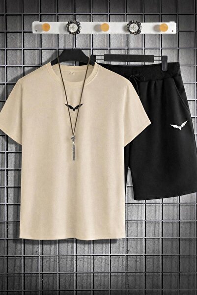 zeag Unisex Wing Printed Shorts and T-Shirt Set