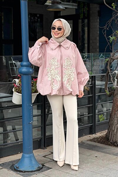 Moor Ceket 26S6072 Pembe