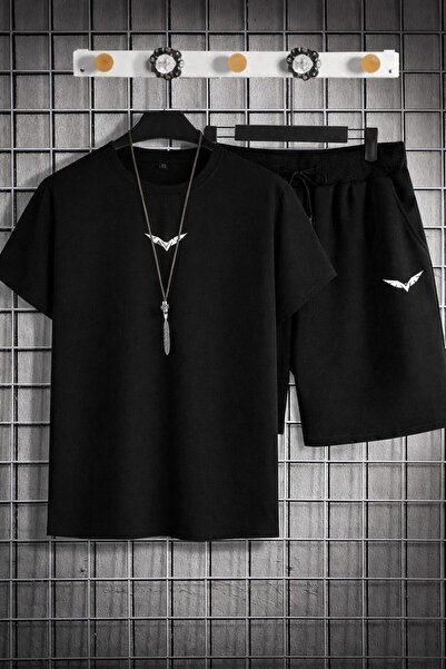 zeag Unisex Wing Printed Shorts and T-Shirt Set