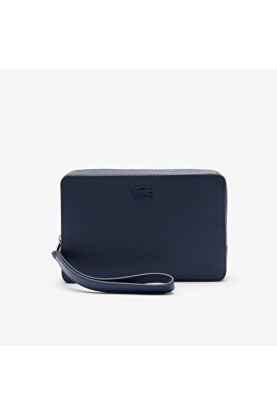 Lacoste Chantaco Pique Leather Zipped Pouch - NH2922CE-021