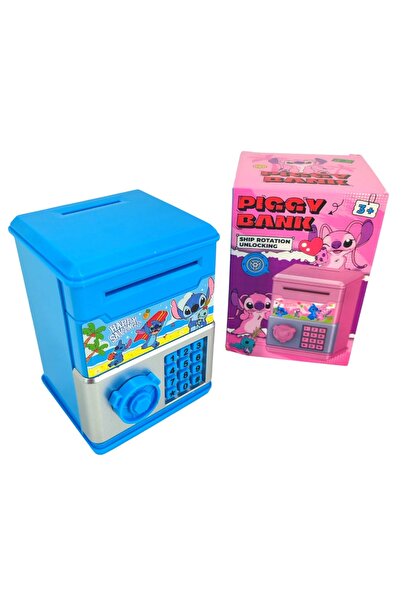 Generic 10 CM Plastic Money Box with Lock Style & Coin Slot – 2 PACK - حصالة