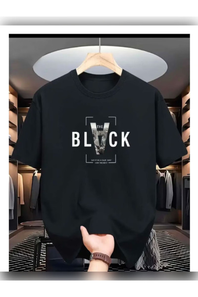 TİMİSİVA Tricou unisex supradimensionat ARTISTIC cu imprimeu guler rotund cu ...