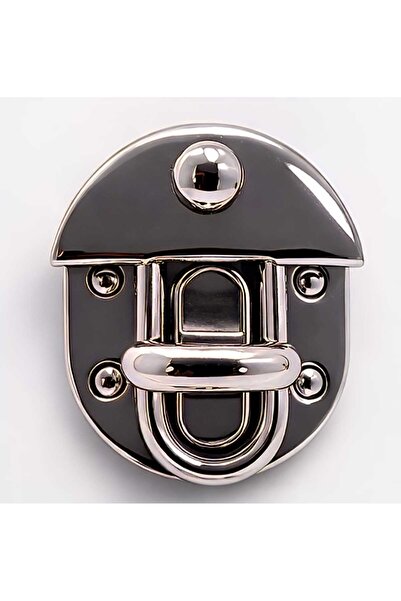 aurellen 10Pcs Bag Locking Device Metal Bag Cover Lock Mechanism Mesh for Mak...