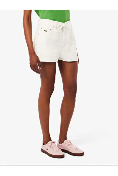 Lacoste Cotton Denim Shorts