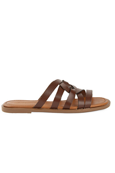 Pegia Genuine Leather Women Slipper Dg6087