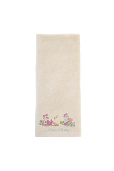 Ursa Pilates Designed Embroidered Towel 50X90