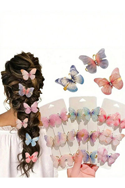 NOT GUILTY Pixuri Fluture pentru copii, set de 6, colorate