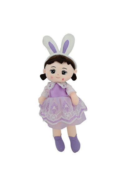 My modern game A cute, soft-touch stuffed girl doll with adorable bunny ears,...
