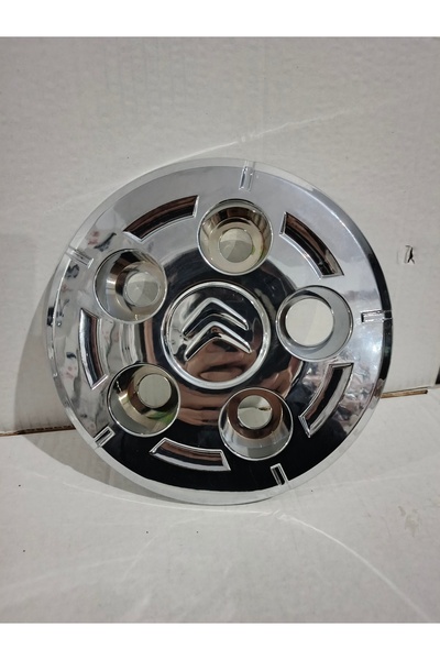 Universal Citroen Jumper 16 inç Uyumlu Krom Kaplama Orta Jant Kapağı 4'lü Takım