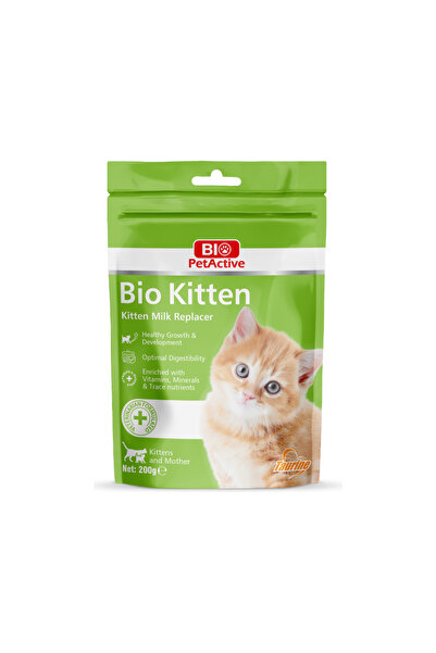 Bio PetActive Bio Kitten Milk Replacer 200g Pack of 3
