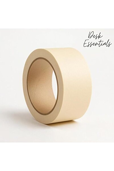 Generic Masking Tape - 24 Rolls | 48mm x 25 Yards Durable Multi-Purpose Tape for Painting, Crafting, Labelin