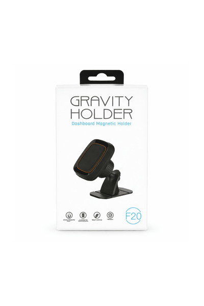 Goat-x Gravity Holder F20 Magnetic Car Phone Holder – Strong Clamping and 360...