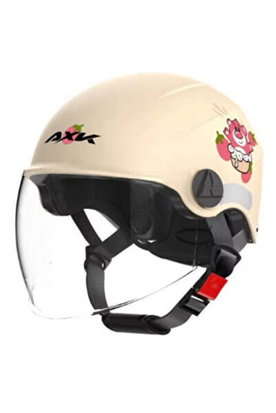 fgn Cute Cartoon Electric Vehicle Safety Half Helmet