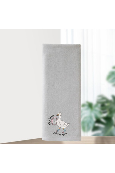 Ursa Pilates Designed Embroidered Towel 50X90