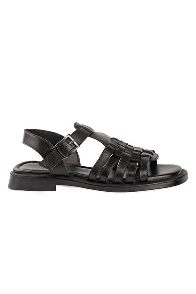 Pegia Leather Knitted Women's Sandals Dg6086
