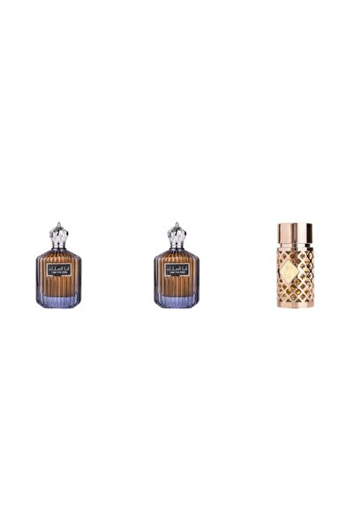 lattafa Set of 3 Unisex Perfumes: 2x I Am the King Eau de Parfum, Ard Al Zaaf...