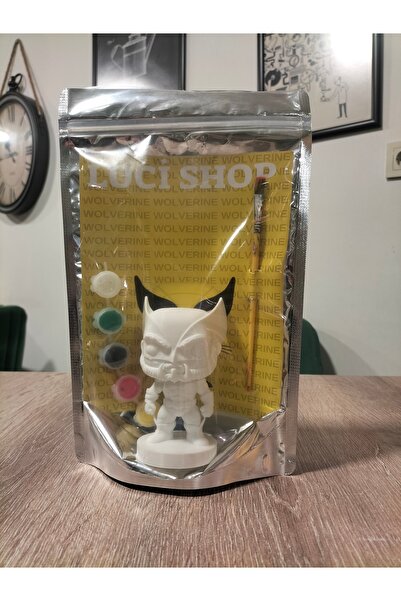 LUCİ SHOP KENDİN BOYA WOLVERİNE FİGÜR SETİ
