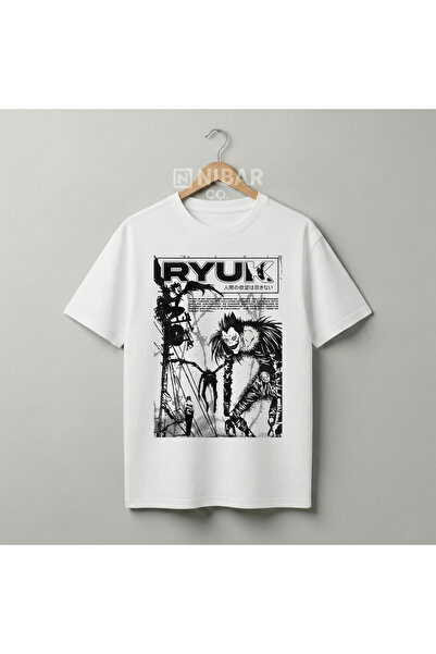 Grafftee Clothing Premium Cotton Lu Death Note Anime Design Unisex Casual T-S...