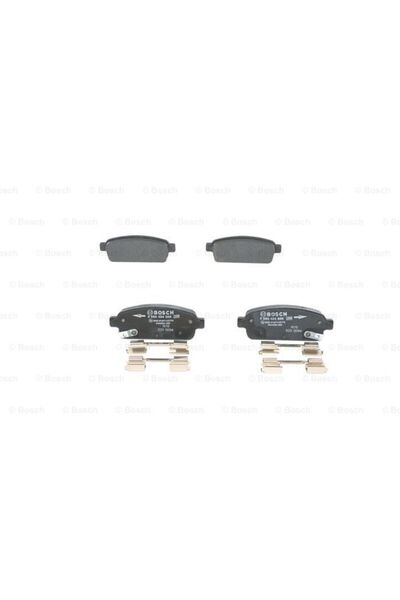 Bosch Σετ τακάκια φρένων, δισκόφρενο 0 986 494 666