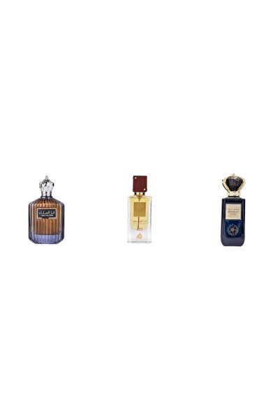 lattafa Set of 3 Unisex Perfumes: I Am the King Eau de Parfum, Ard Al Zaafara...
