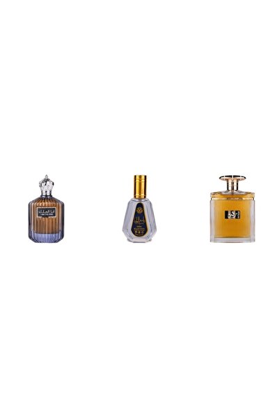lattafa Set of 3 Unisex Perfumes: I Am the King Eau de Parfum, Ard Al Zaafara...