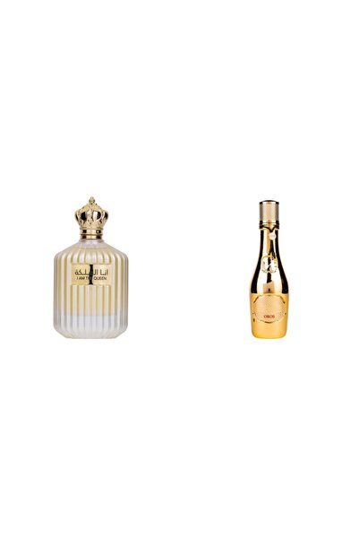 lattafa Set 2 Parfum Unisex: Apa de Parfum I Am The Queen, Ard Al Zaafaran, F...