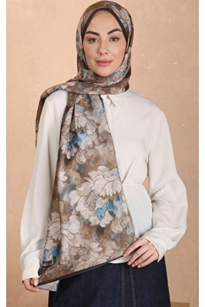 Butik New Pastel Floral Print Soft Shawl