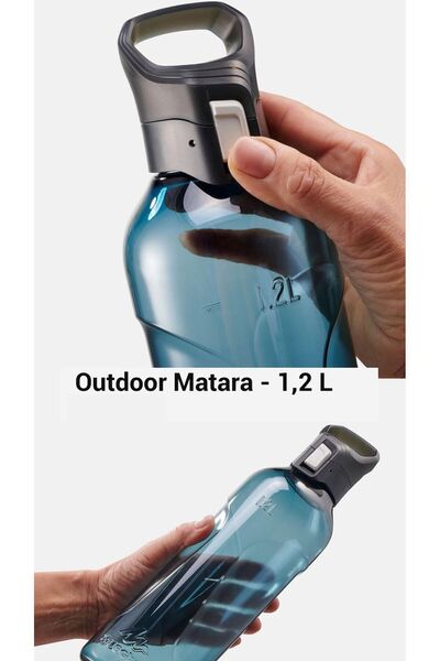 Saatistan Sağlıklı ve dayanıklı 1,2 L su matarasını güvenle kullanın
