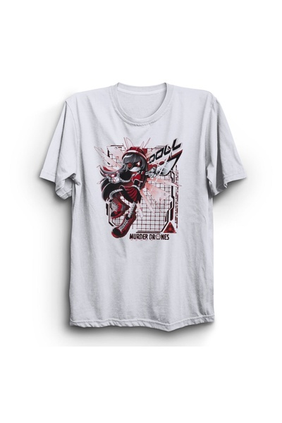 The Fame Murder Drones, OOLL cu imprimeu , bumbac 100% Tricou Unisex