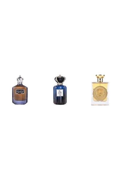 lattafa Set of 3 Unisex Perfumes: I Am the King Eau de Parfum, Ard Al Zaafara...