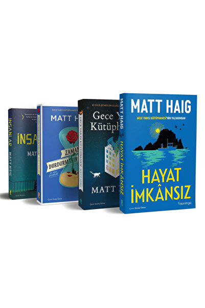 Domingo Yayınevi Zamanı Durdurmanın Yolları + Gece Yarısı Kütüphanesi + İnsan...