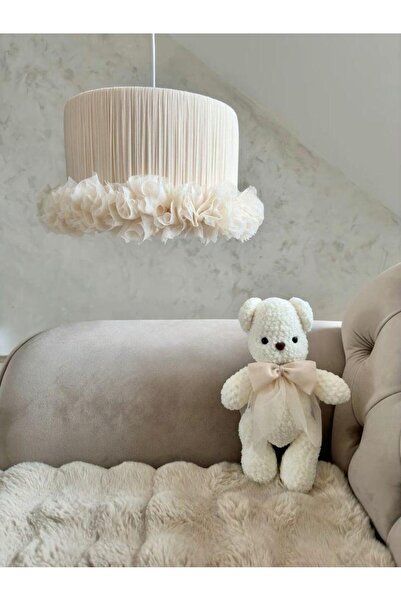 Elizim Home Lighting Tütü Krem Çocuk Sarkıt Avize