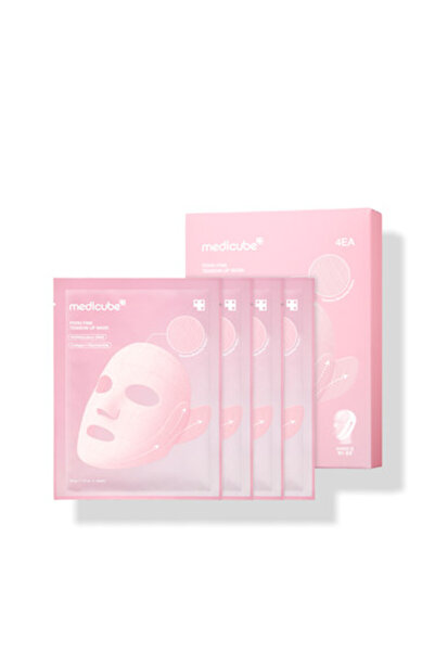 Medicube PDRN Pink Tension Up Mask 1Pack (34g x 4ea)