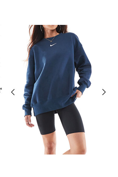 Nike Спортивний одяг Phoenix Fleece Жіноча оверсайз-футболка з круглим вирізо...