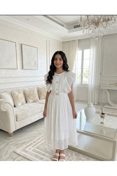 alqarat The "Nova" Royal Pleated Dress