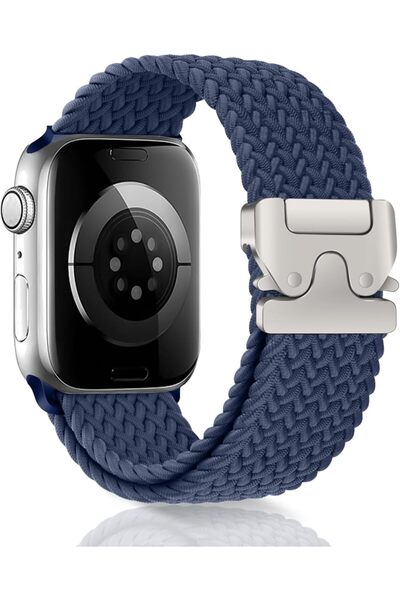 HYX Braided Solo Loop Elastic Sport Strap for Apple Watch Ultra 49mm 46mm 45m...