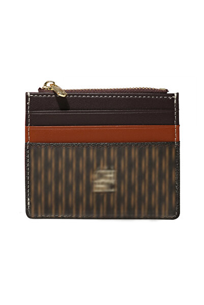 Generic Brown Fashionable Women's Wallet, Exquisite And Compact, Convenient T...