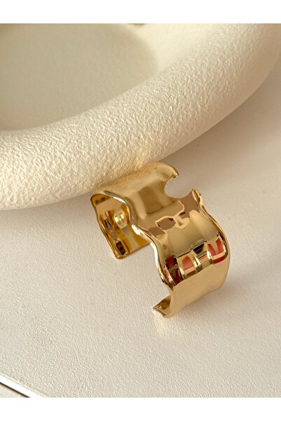 YOUES JEWELRY Çelik Kalın Kelepçe Bilezik Kadın Erkek Unisex